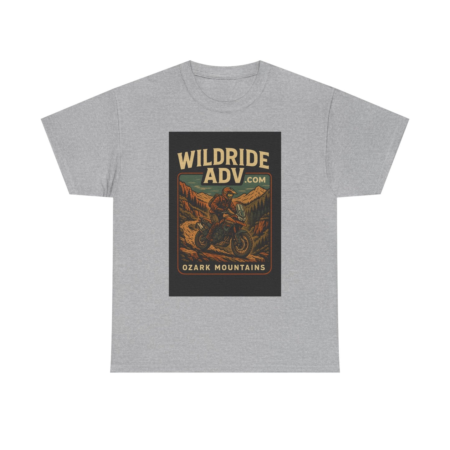 Vintage Adventure Tee - Wildride ADV Ozark Mountains, Limited Edition