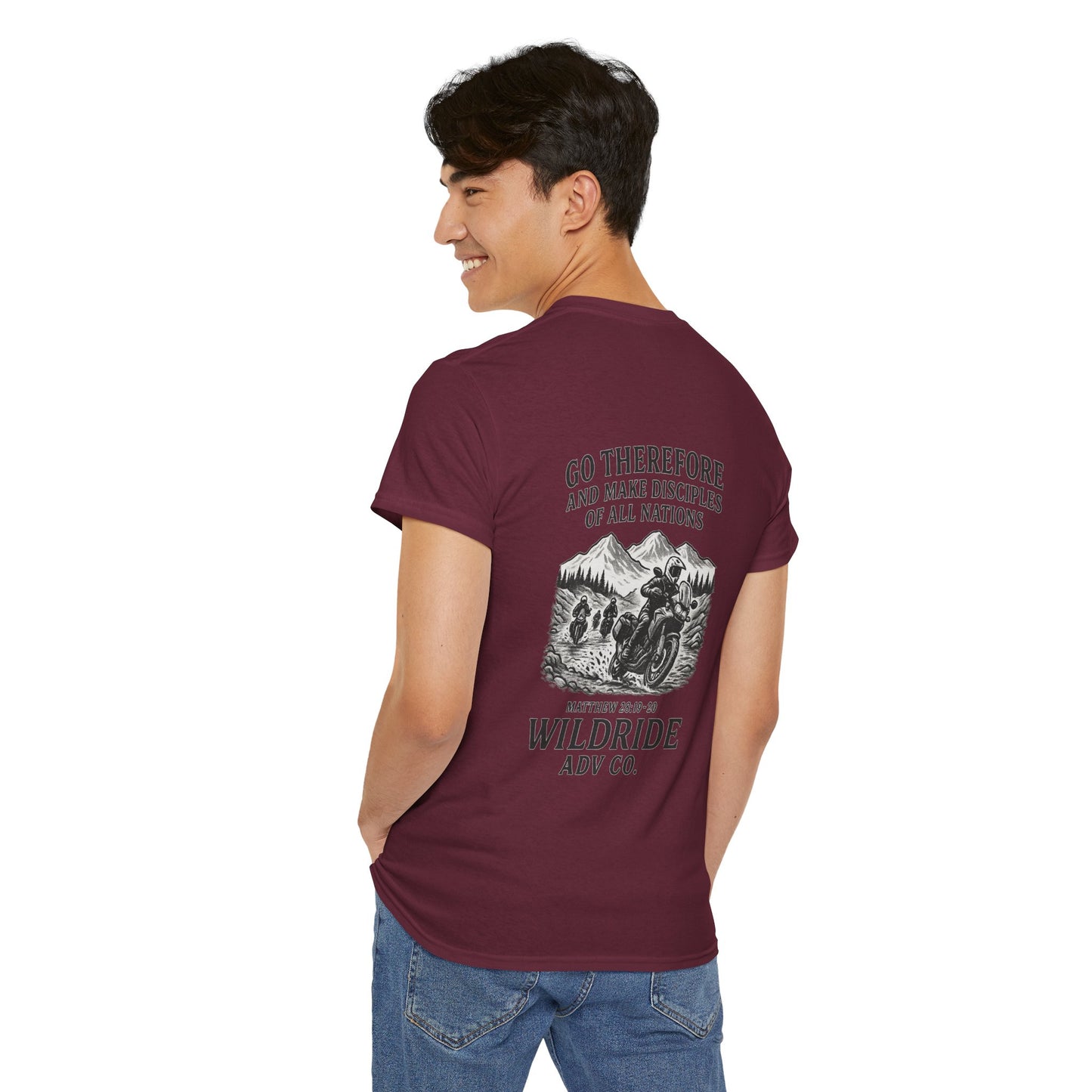 Go and Make Disciples, Motivational Christian Tee