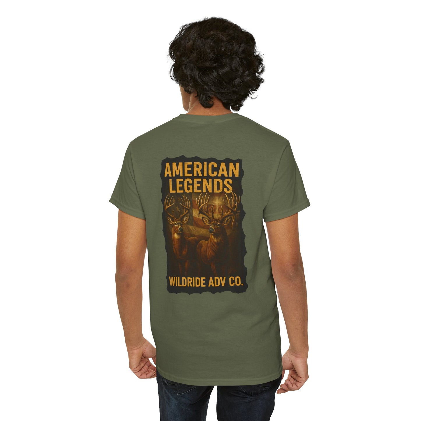 American Legends (Deer), Vintage Graphic Tee