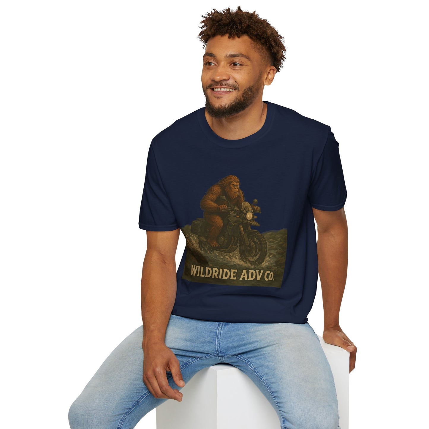 Bigfoot Adventure T-Shirt, Motorcycle