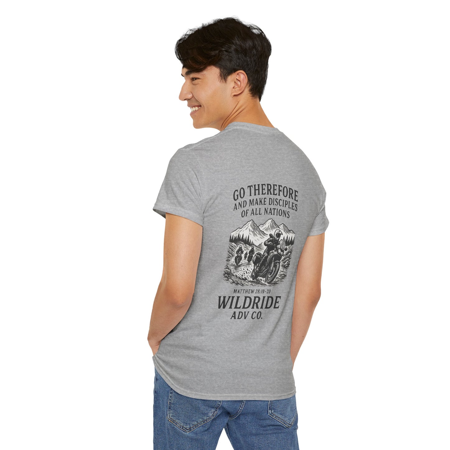 Go and Make Disciples, Motivational Christian Tee