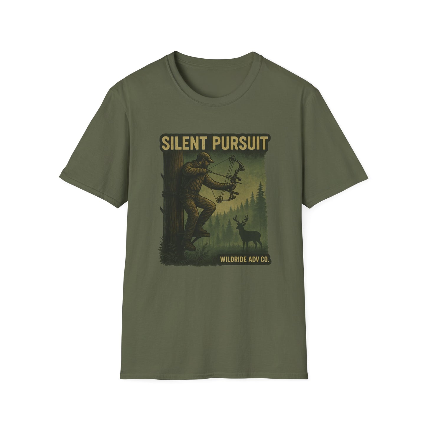 Silent Pursuit - Bow Hunting Graphic Tee