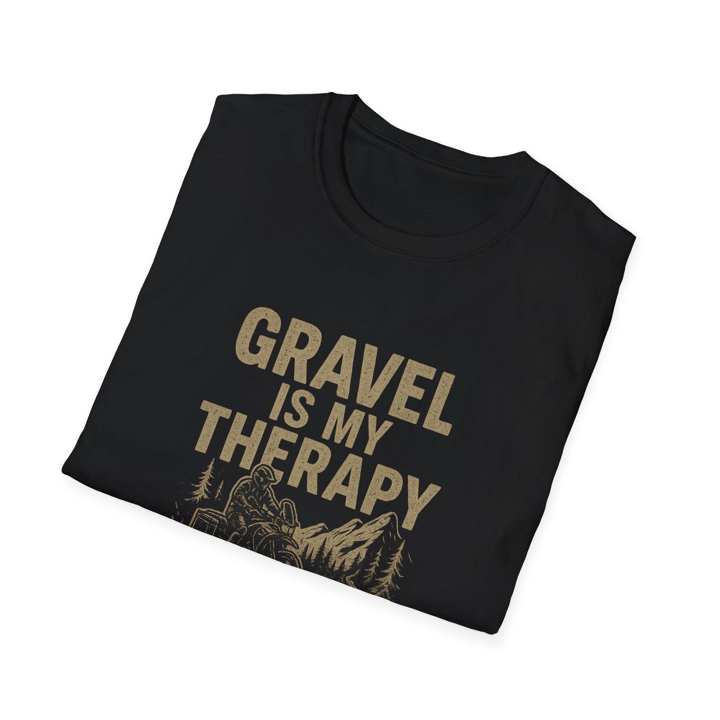 Gravel Is My Therapy Softstyle T-Shirt.