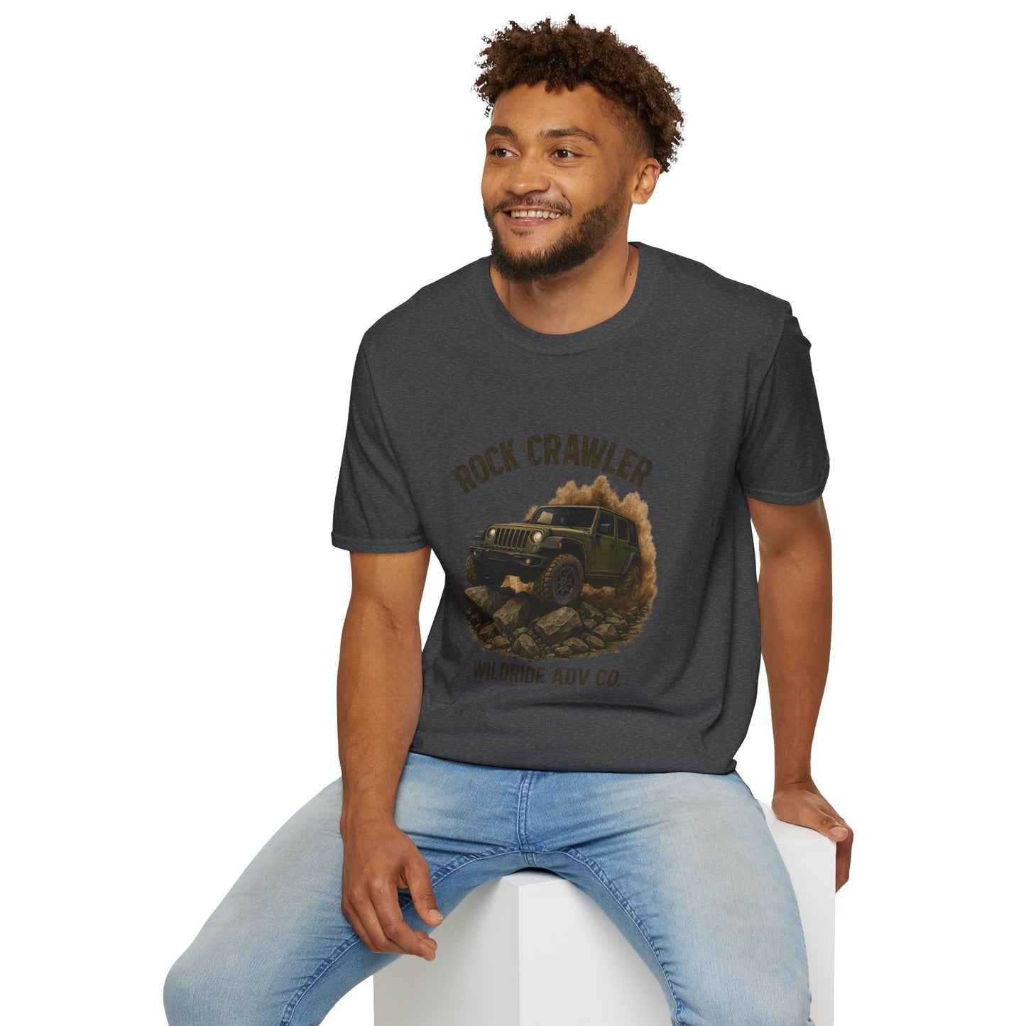 T-Shirt - Rock Crawler Jeep Design - WildRide ADV Co
