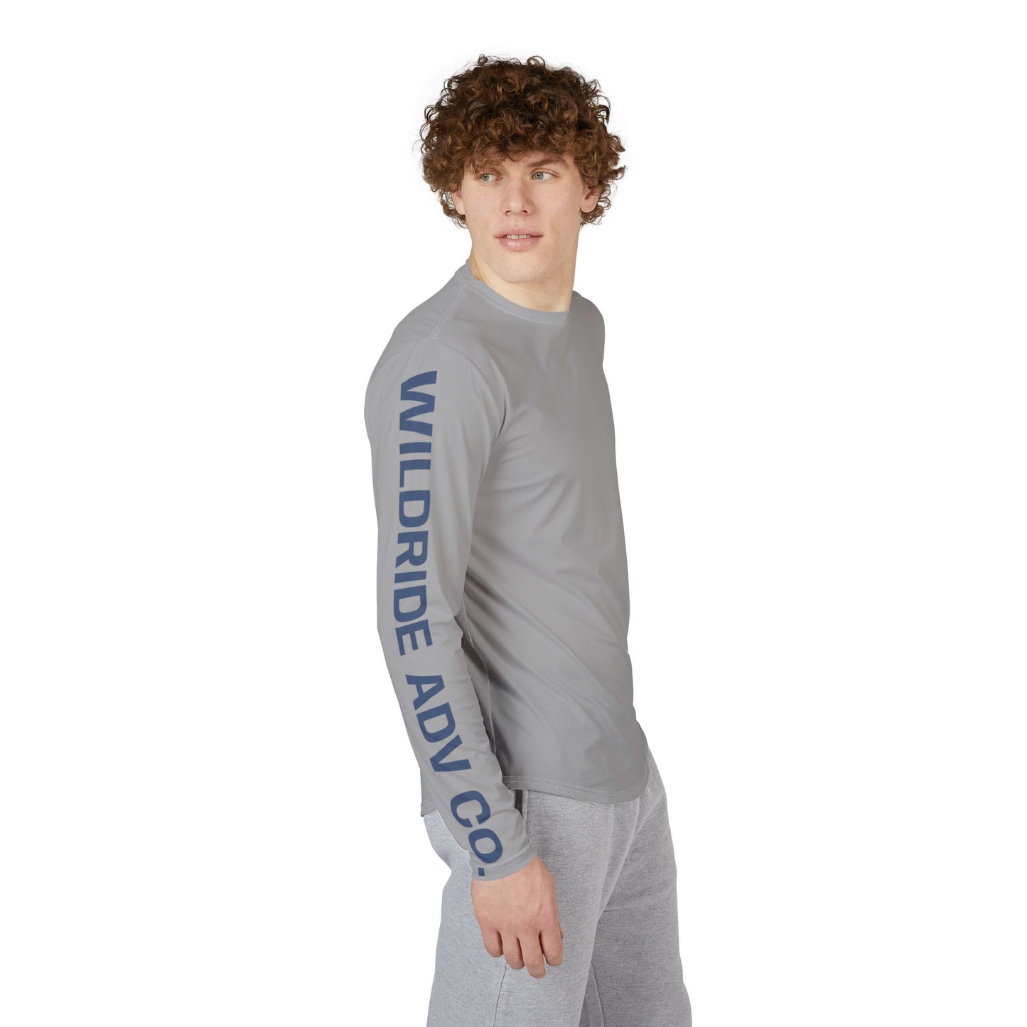 Deep Faith Deeper Waters - Tuna Graphic - Men's UV Protection Long Sleeve Shirt