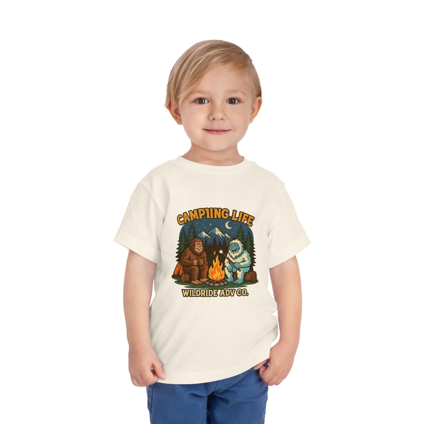 Camping Life Toddler Short Sleeve Tee
