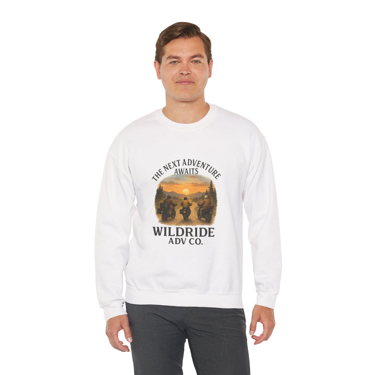 The Next Adventure Awaits Crewneck Sweatshirt