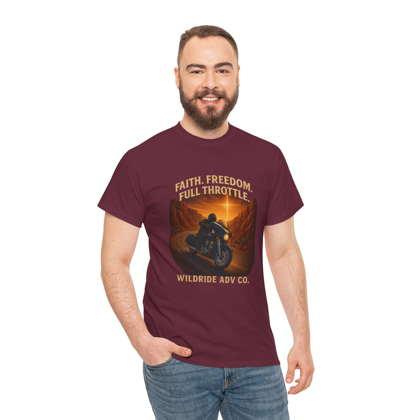 Freedom Rider Tee - Faith & Freedom Design