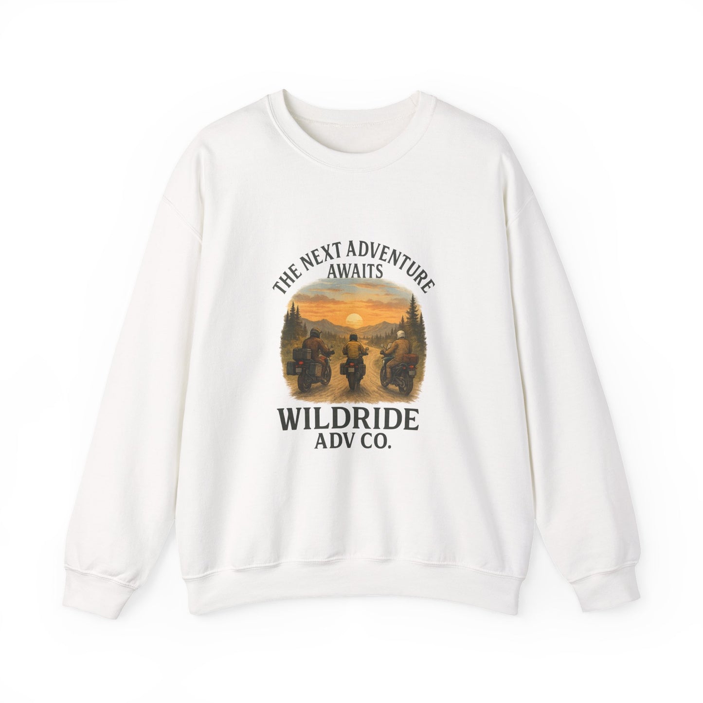 The Next Adventure Awaits Crewneck Sweatshirt