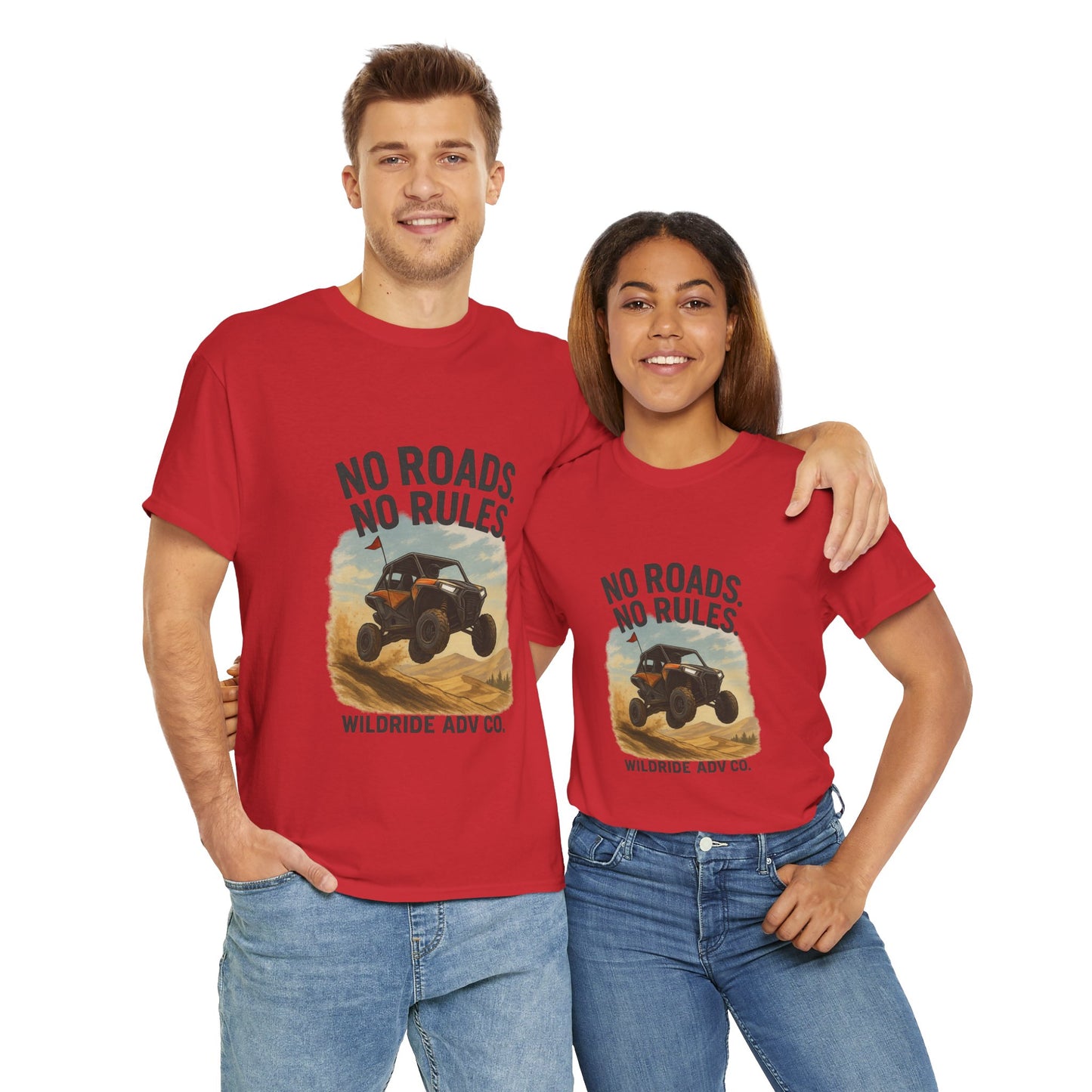 UTV Graphic Tee, No Roads No Rules