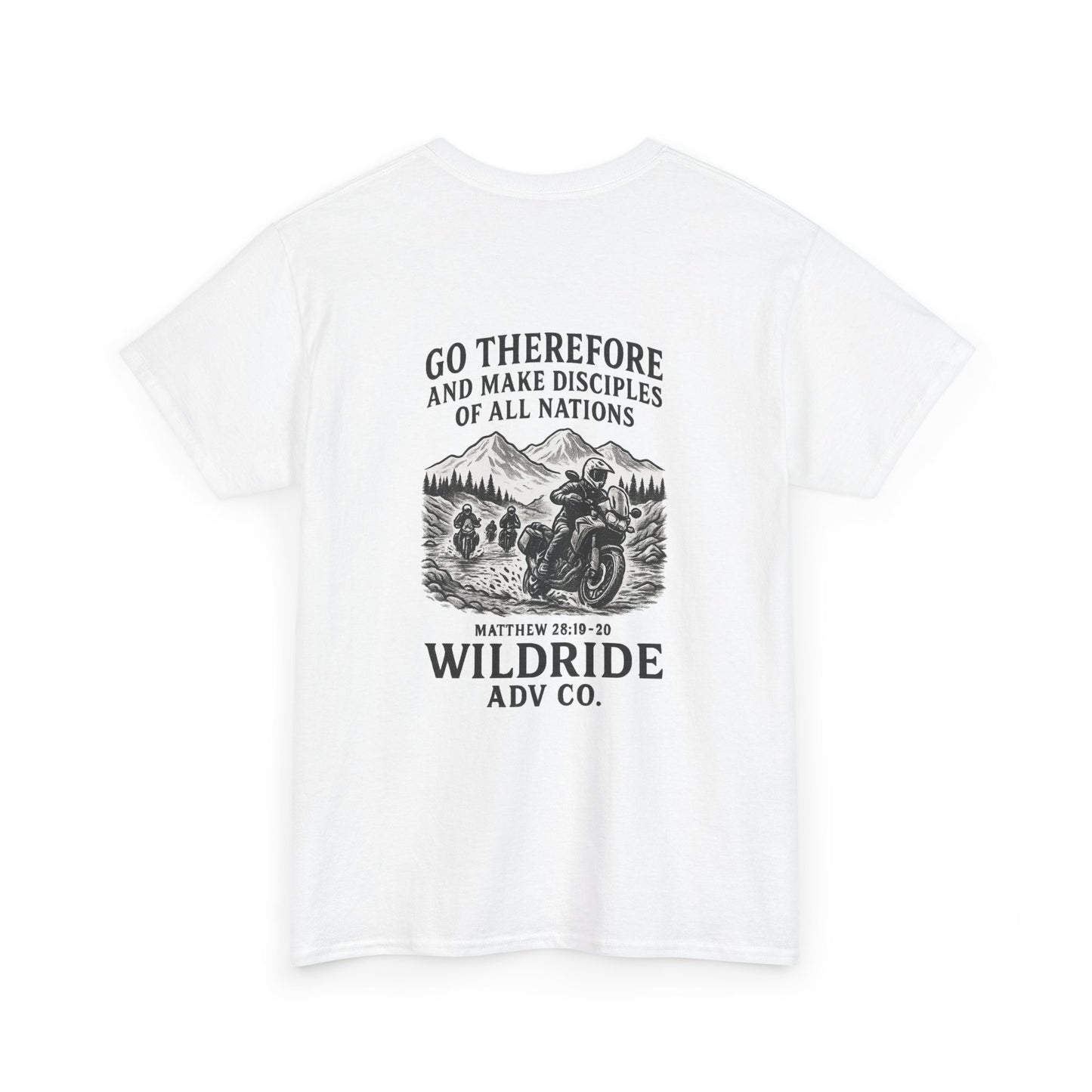 Go and Make Disciples, Motivational Christian Tee