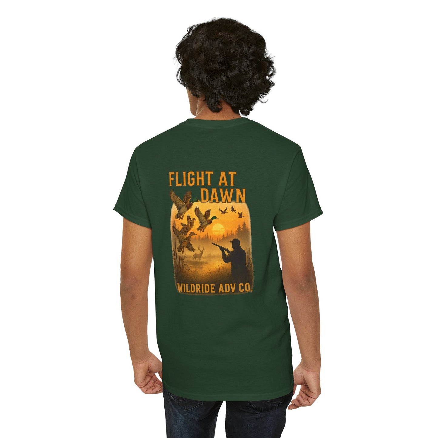 Flight at Dawn, Duck Hunters Graphic Tee