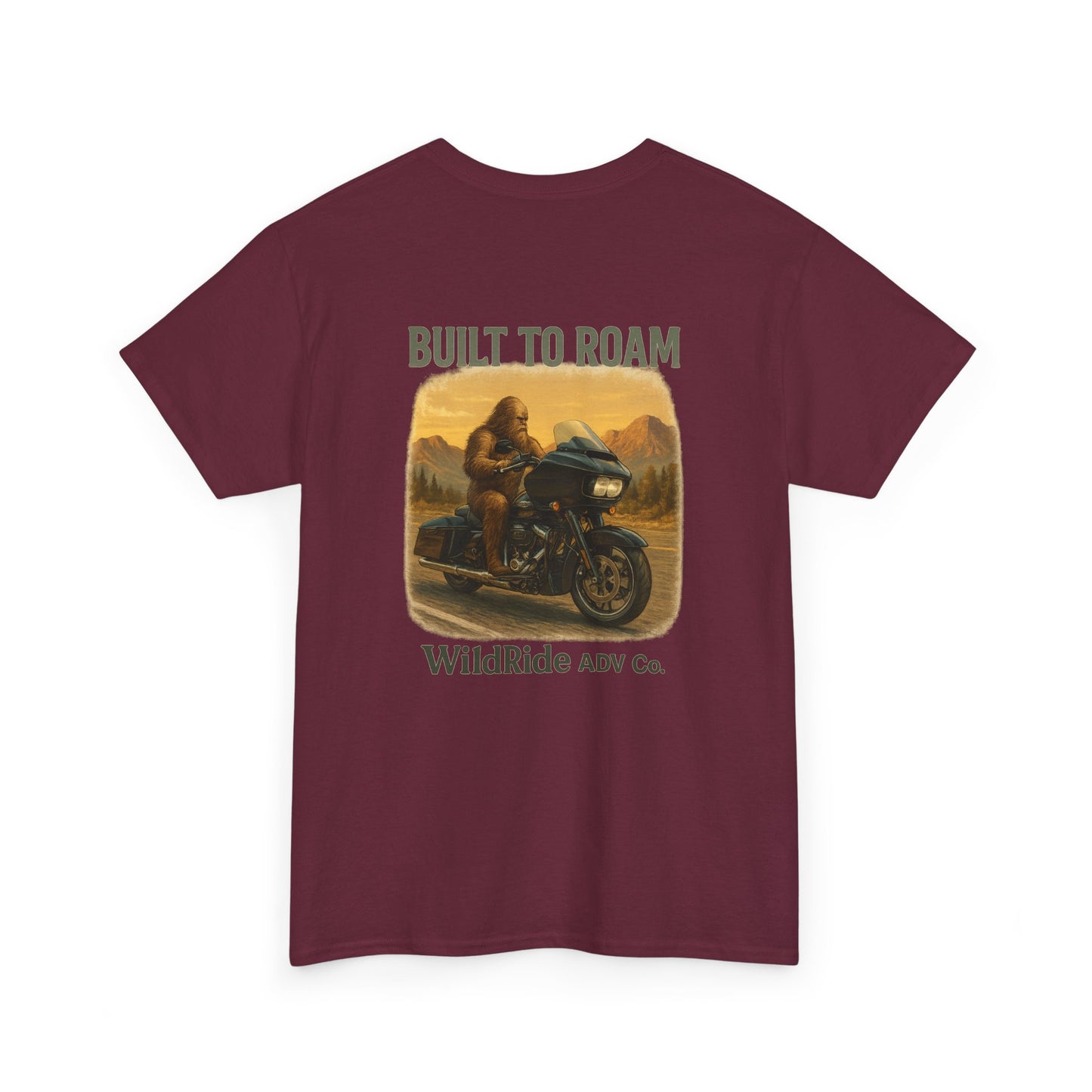 Built to Roam Tee, Motorcycle Graphic Tee