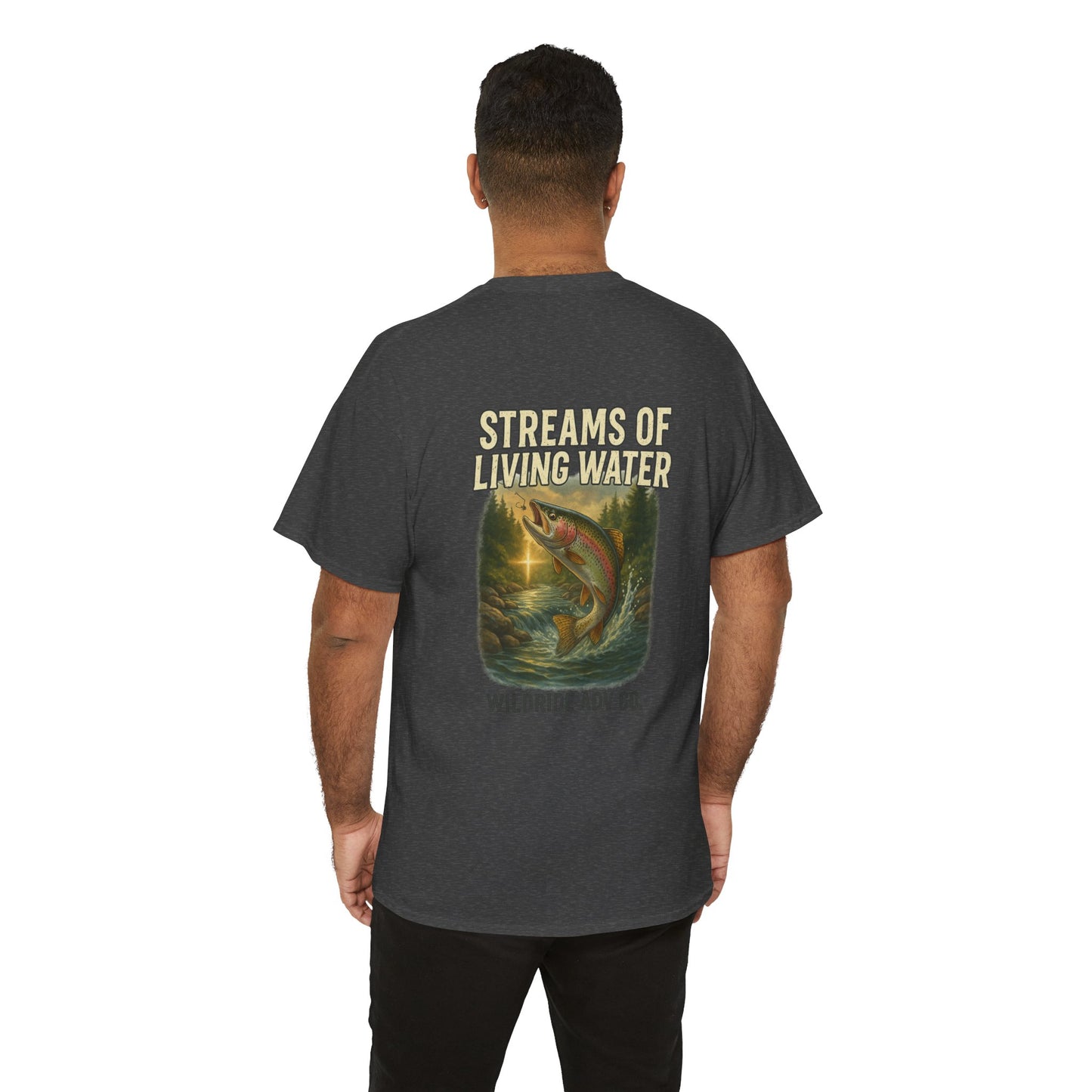 Vintage Outdoor Fishing Tee - Streams of Living Water