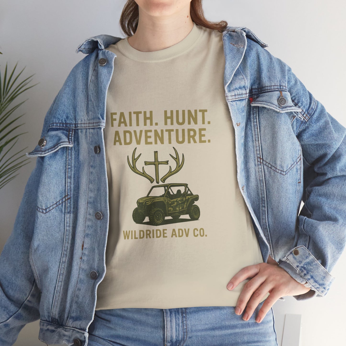 Faith. Hunt. Adventure. UTV Graphic Tee
