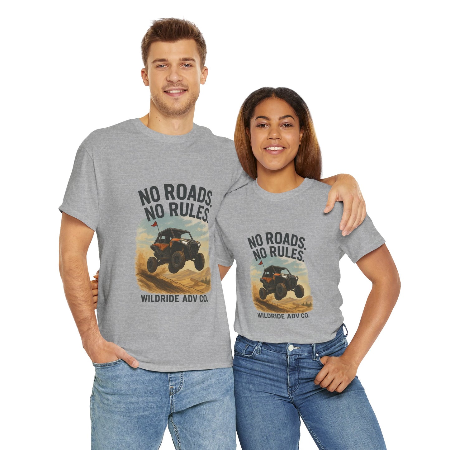 UTV Graphic Tee, No Roads No Rules