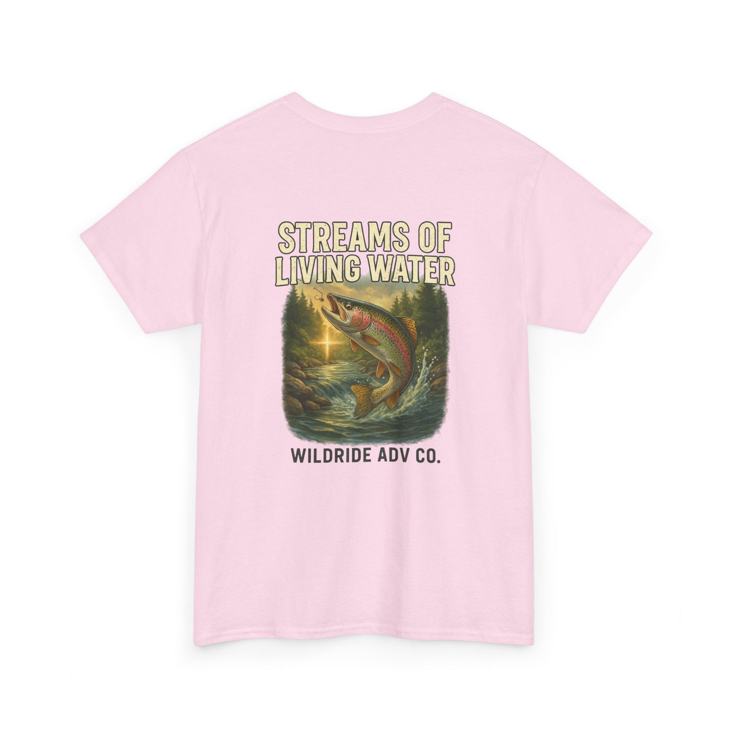 Vintage Outdoor Fishing Tee - Streams of Living Water