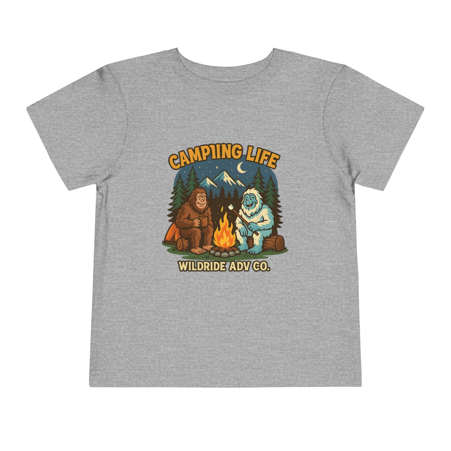 Camping Life Toddler Short Sleeve Tee