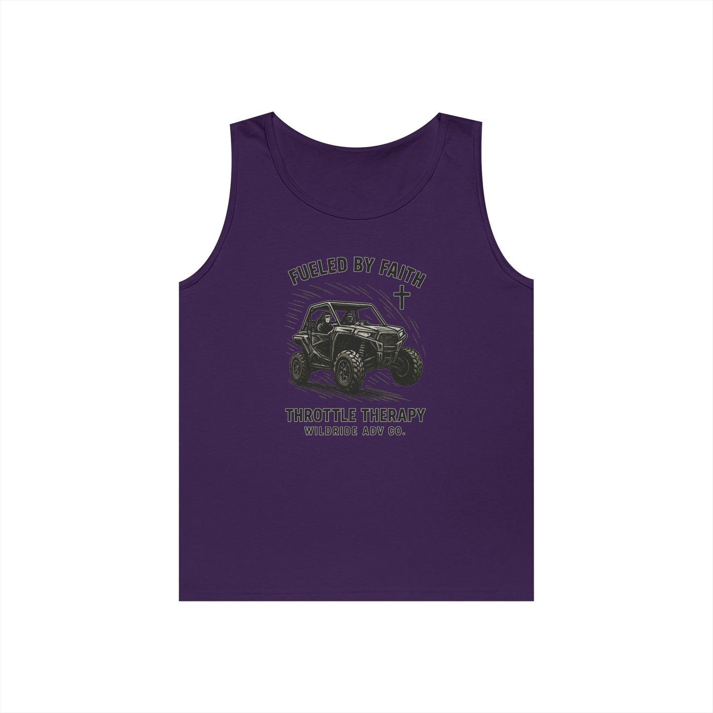 Tank Top - Fueled by Faith, Off-Roading Enthusiasts