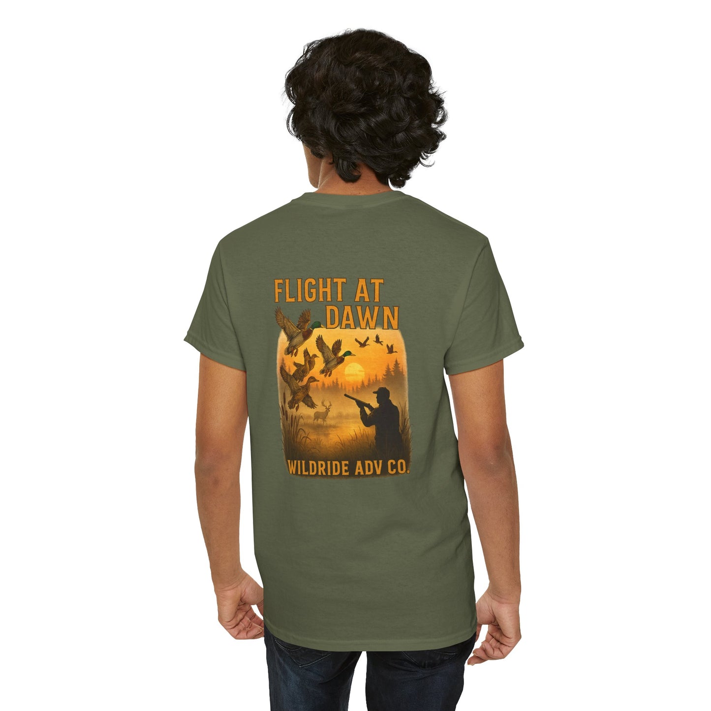 Flight at Dawn, Duck Hunters Graphic Tee