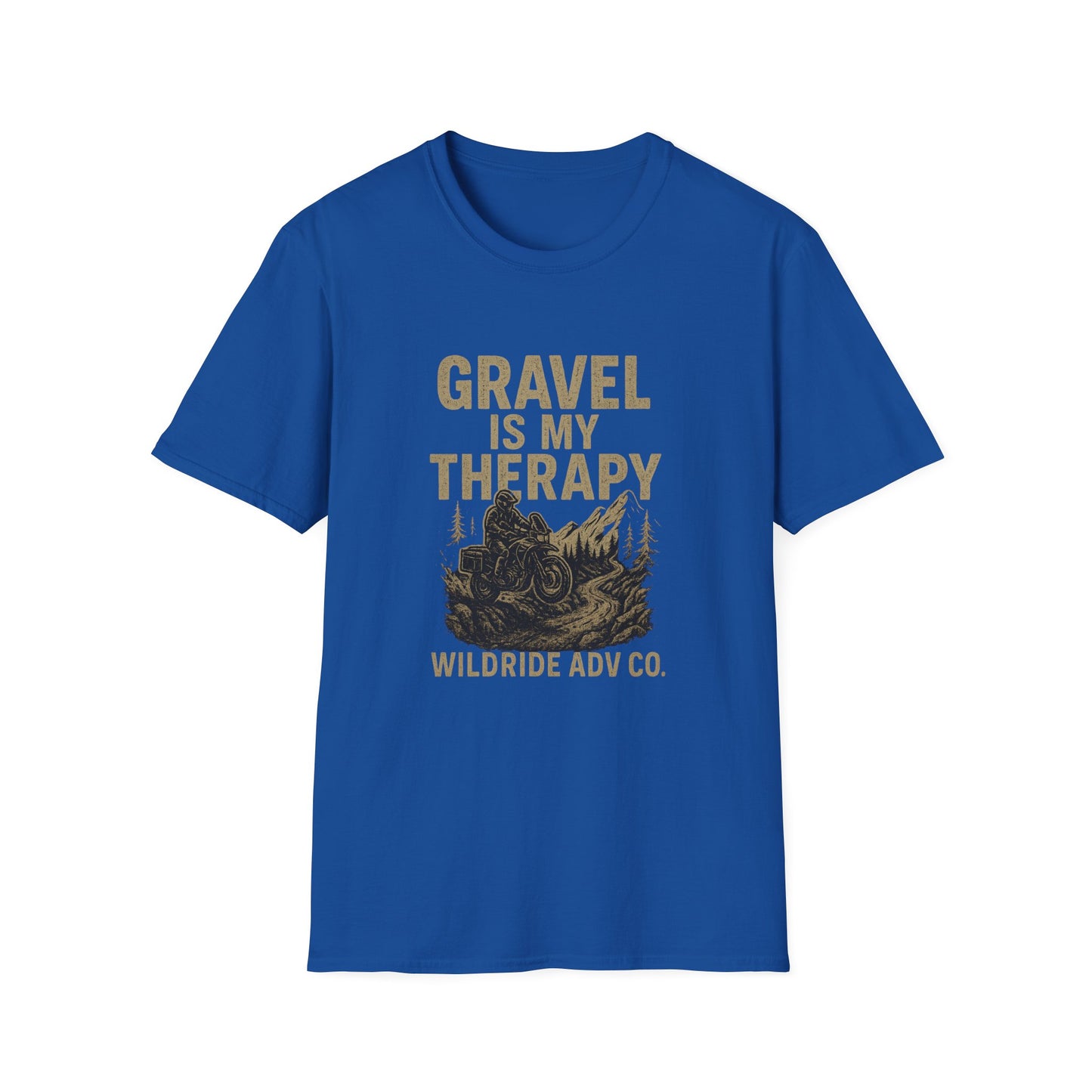 Gravel Is My Therapy Softstyle T-Shirt.