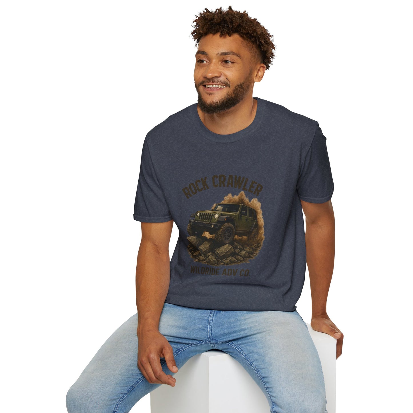 T-Shirt - Rock Crawler Jeep Design - WildRide ADV Co