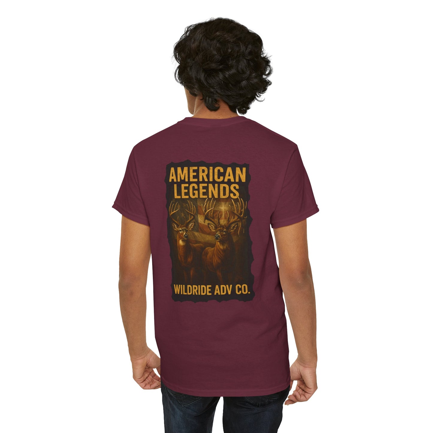 American Legends (Deer), Vintage Graphic Tee