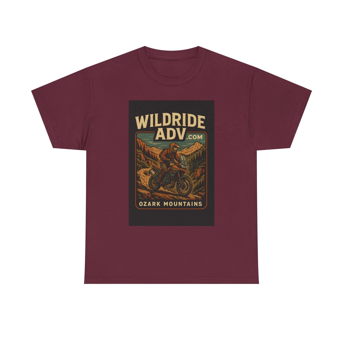 Vintage Adventure Tee - Wildride ADV Ozark Mountains, Limited Edition