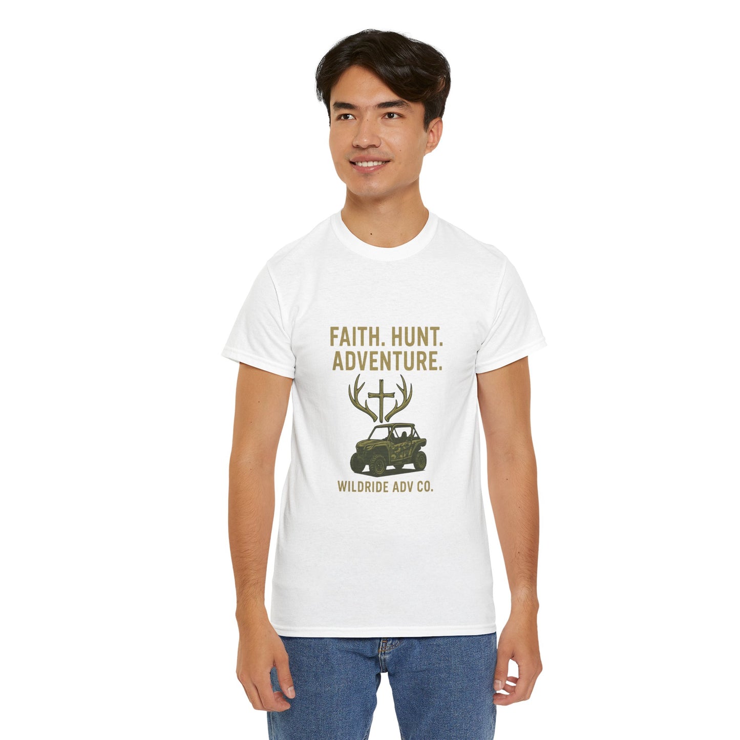 Faith. Hunt. Adventure. UTV Graphic Tee