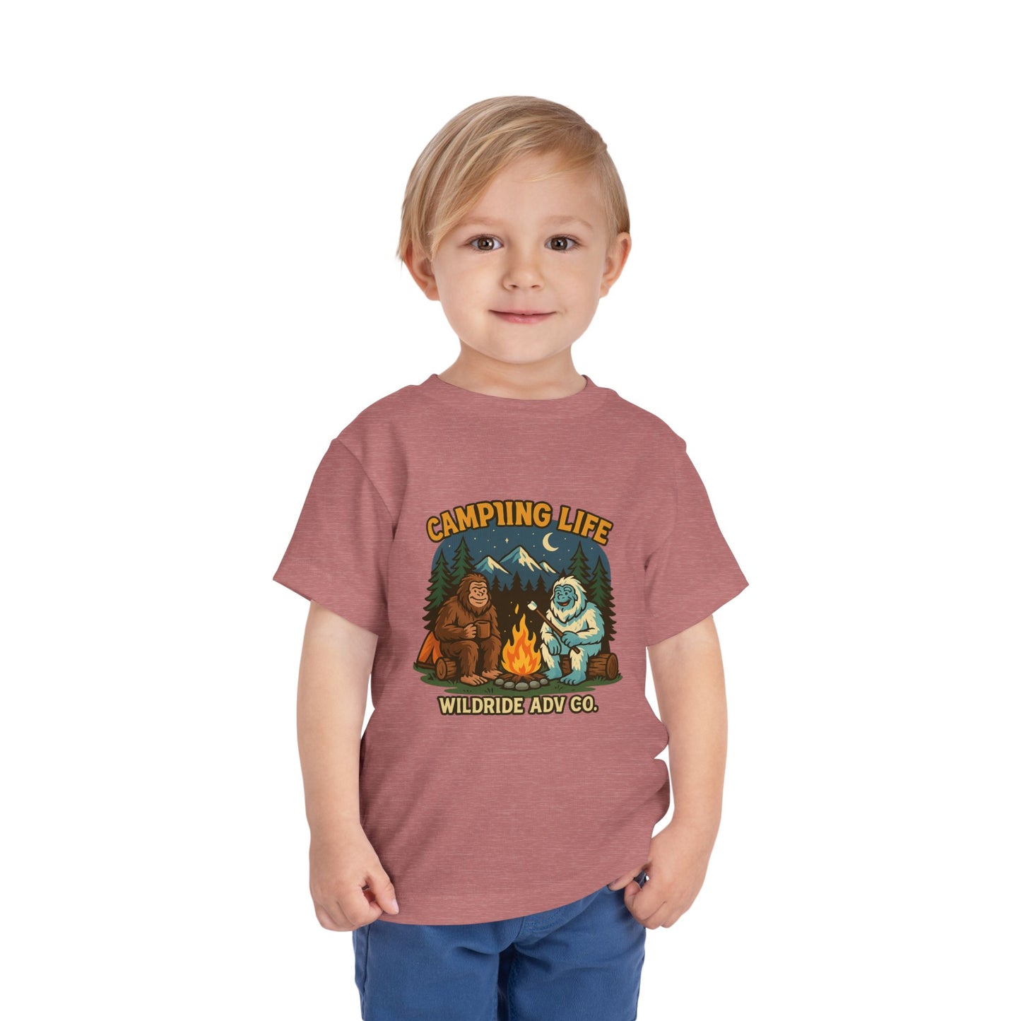 Camping Life Toddler Short Sleeve Tee