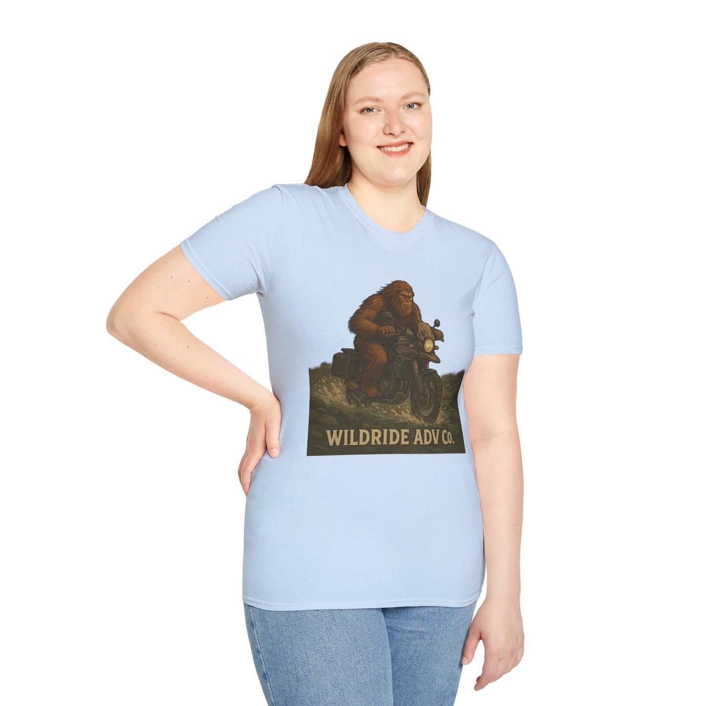 Bigfoot Adventure T-Shirt, Motorcycle