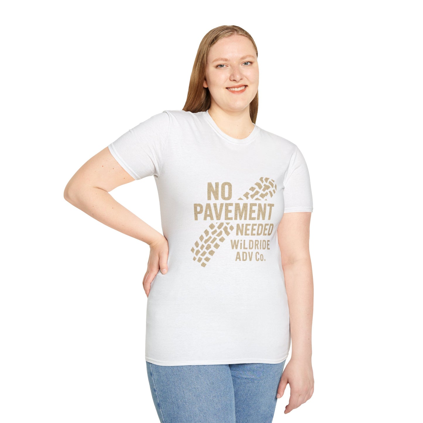 No Pavement Needed Softstyle T-Shirt