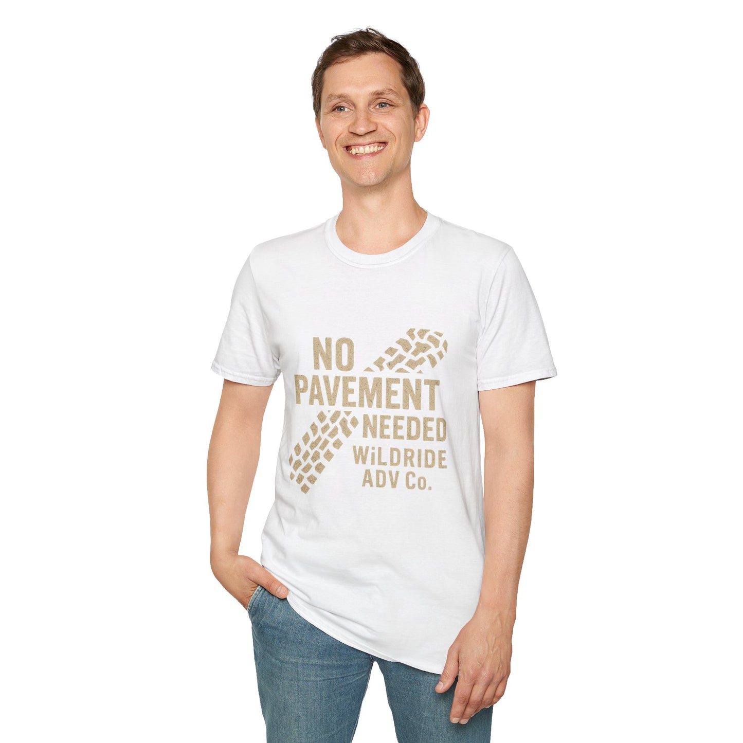 No Pavement Needed Softstyle T-Shirt