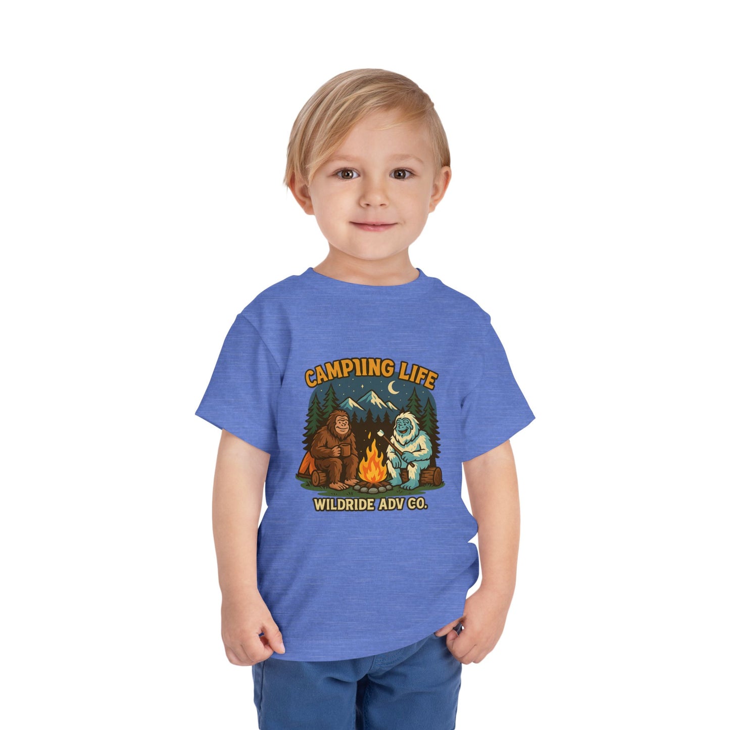 Camping Life Toddler Short Sleeve Tee
