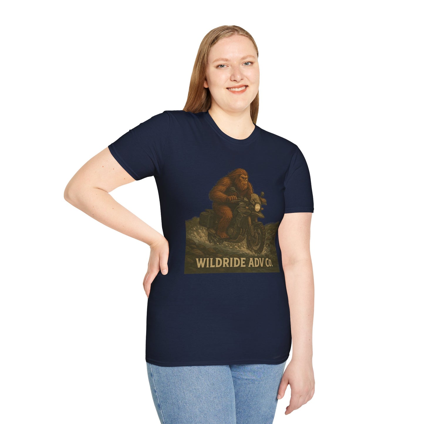 Bigfoot Adventure T-Shirt, Motorcycle