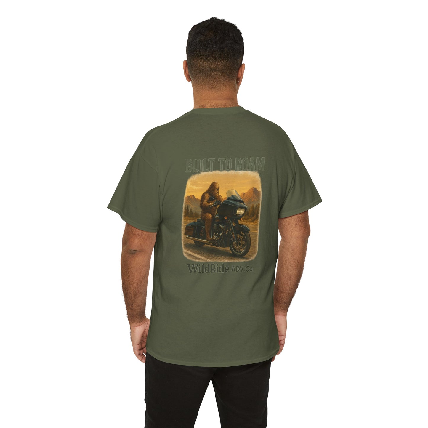 Built to Roam Tee, Motorcycle Graphic Tee
