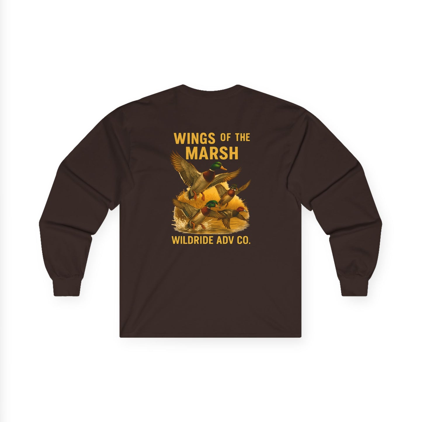 Wings of the Marsh Long Sleeve Tee, Wildlife Adventure Wear