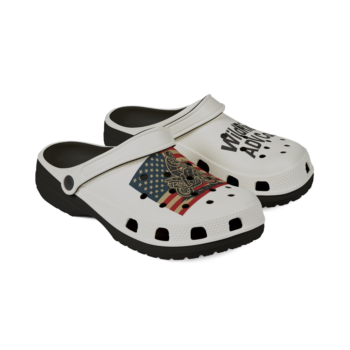 White EVA Foam Rubber Slip-On Shoes - Fun and Comfortable Footwear for Every Occasion, Perfect for Casual Wear, Summer Days, Outdoor [...]