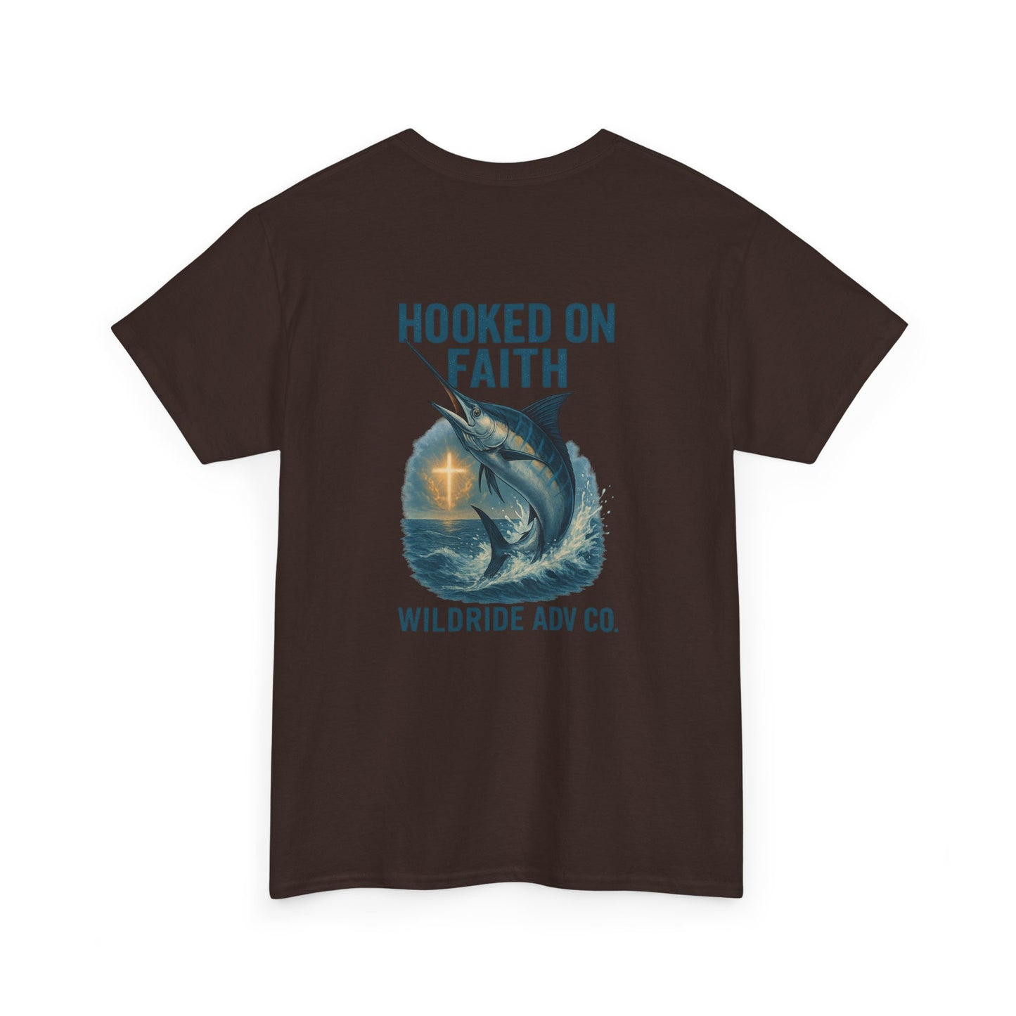 Hooked on Faith Marlin Fishing Tee