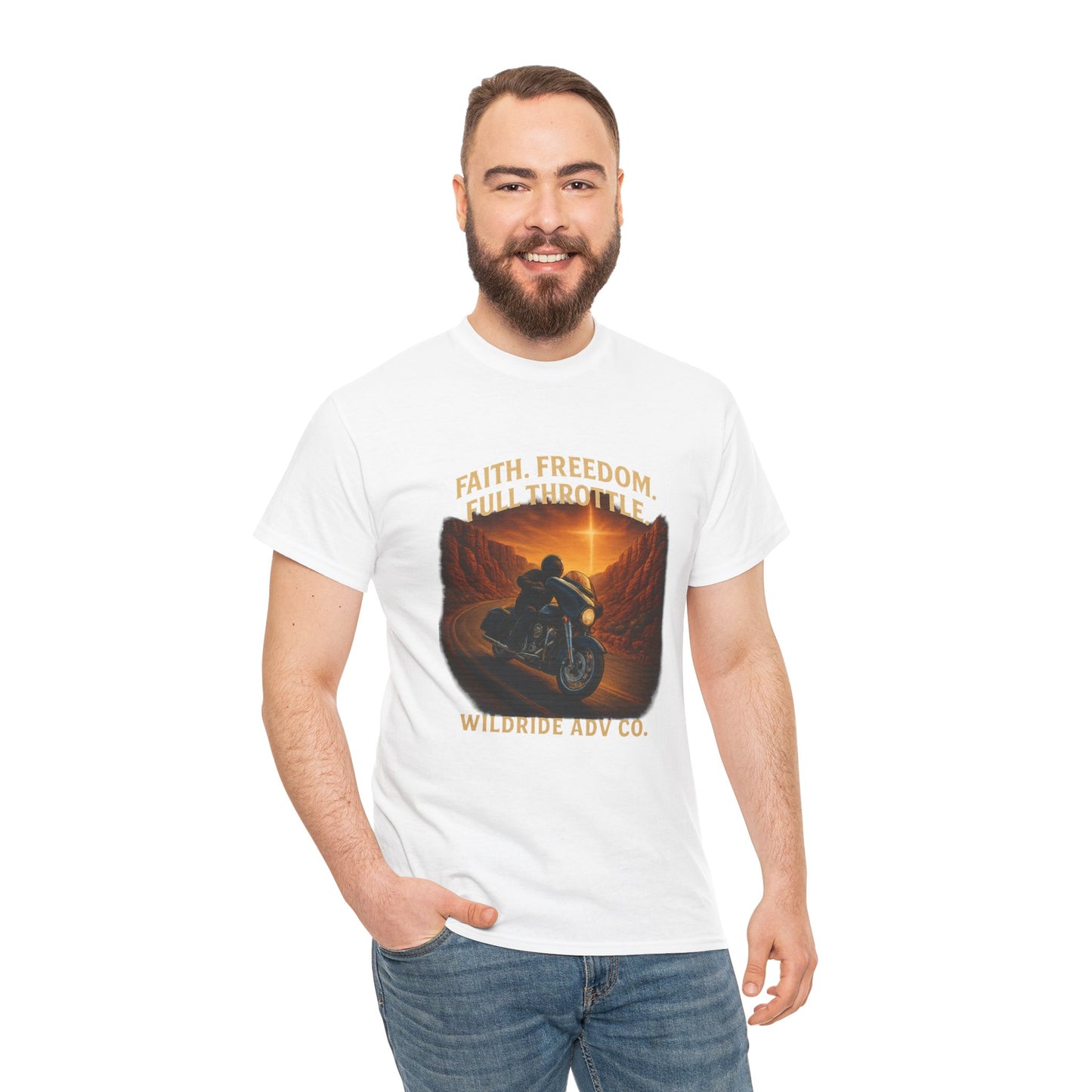 Freedom Rider Tee - Faith & Freedom Design
