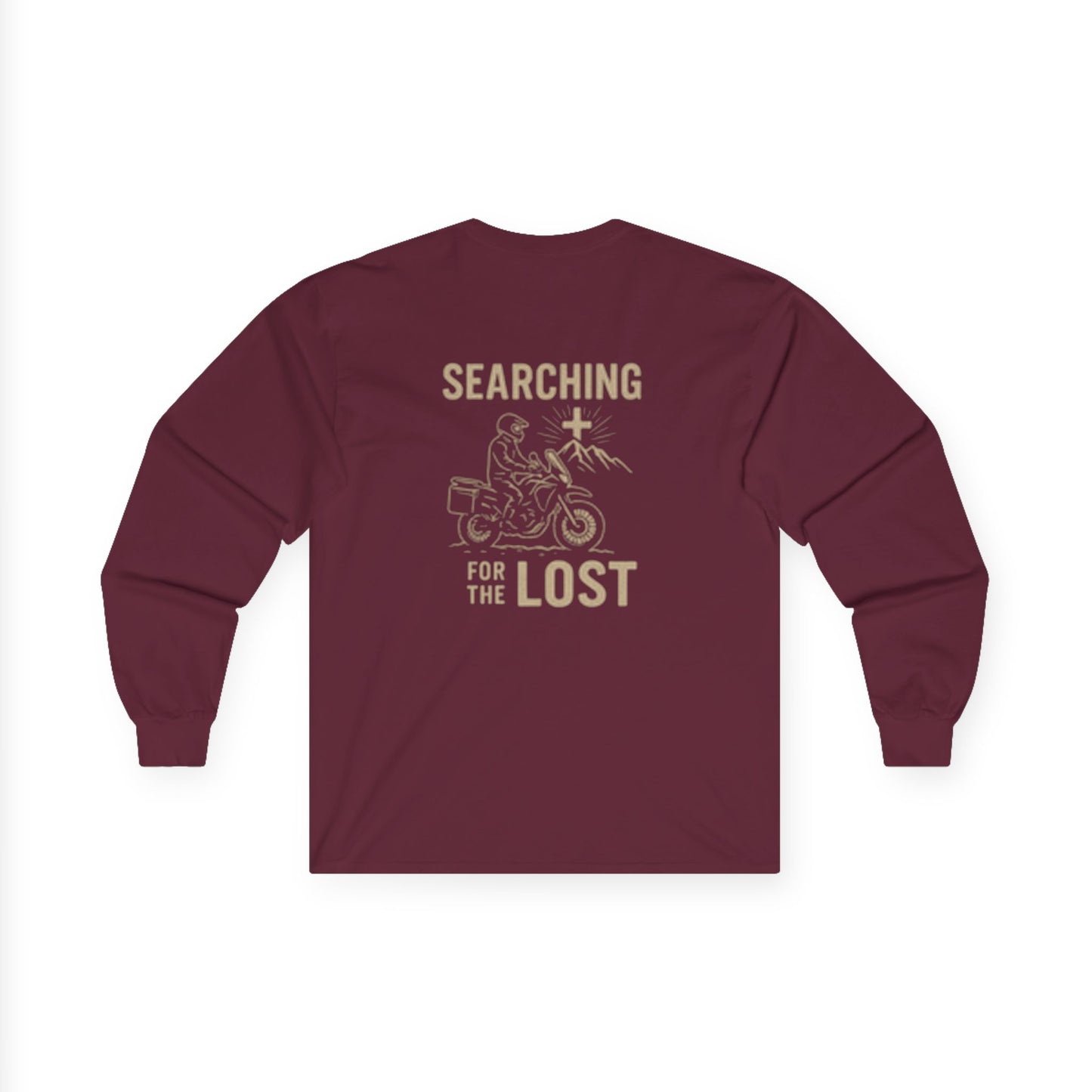Searching for The Lost Adventure Motorcycle Faith Tee