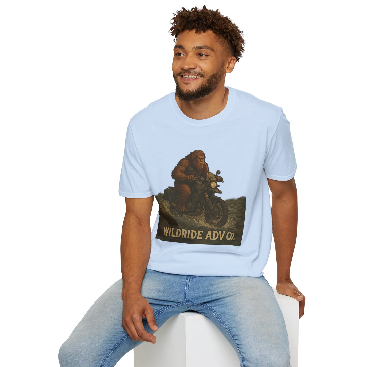 Bigfoot Adventure T-Shirt, Motorcycle