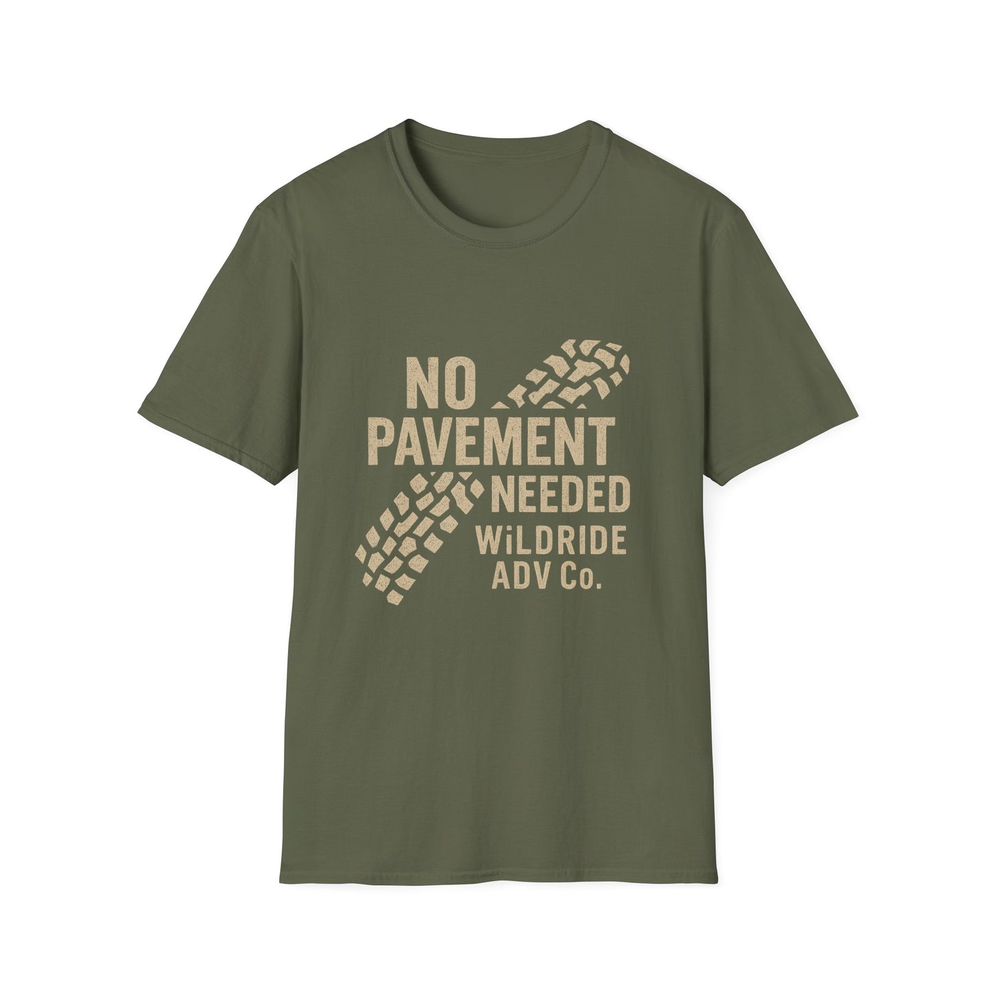 No Pavement Needed Softstyle T-Shirt