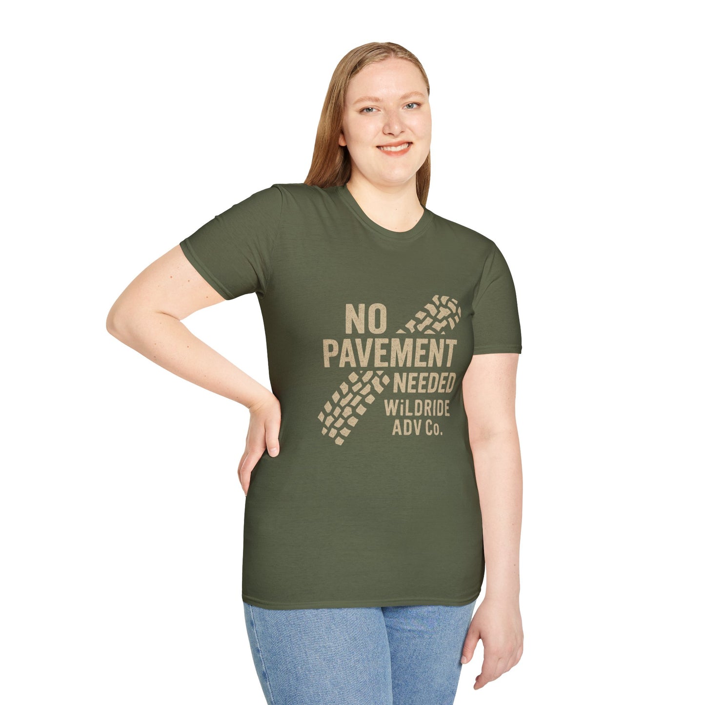 No Pavement Needed Softstyle T-Shirt