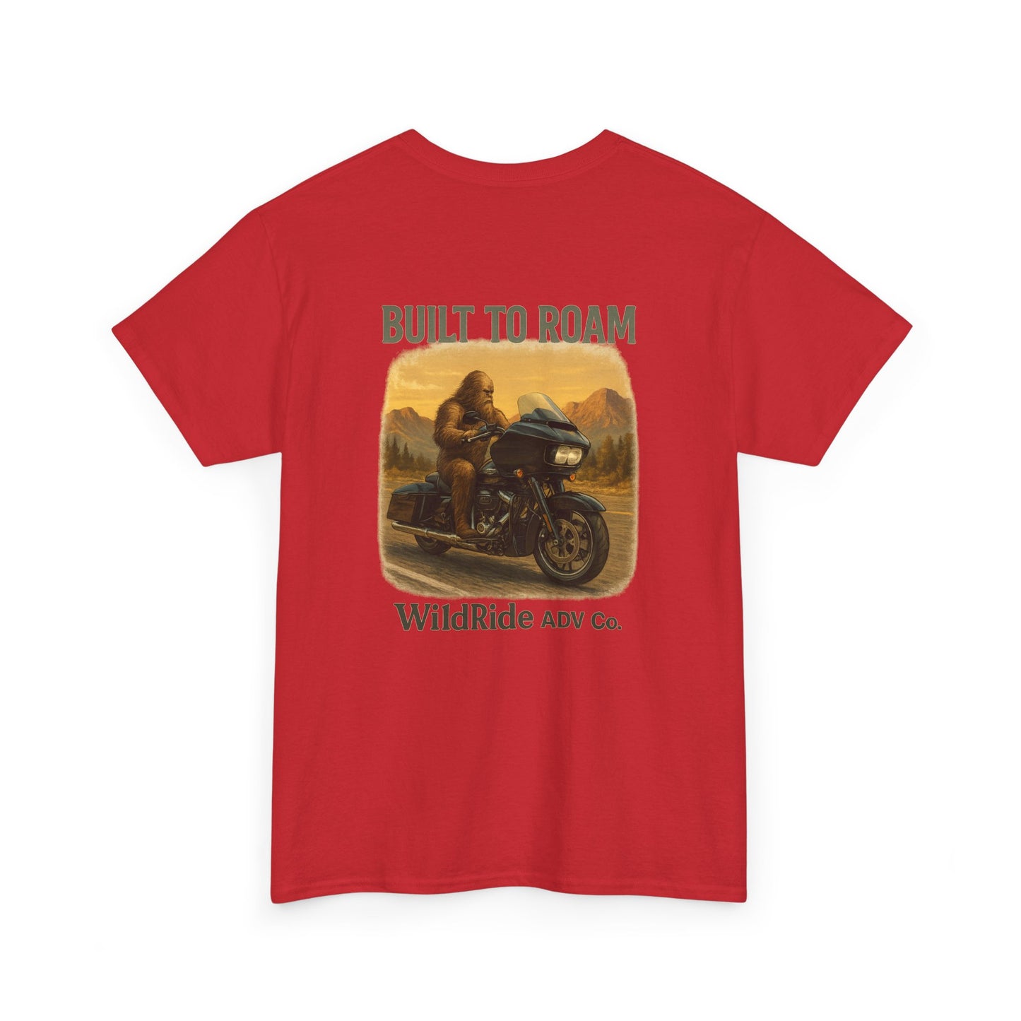 Built to Roam Tee, Motorcycle Graphic Tee