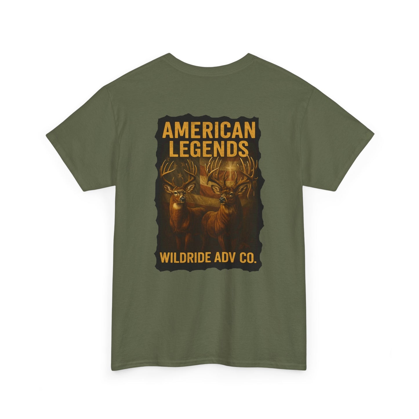 American Legends (Deer), Vintage Graphic Tee