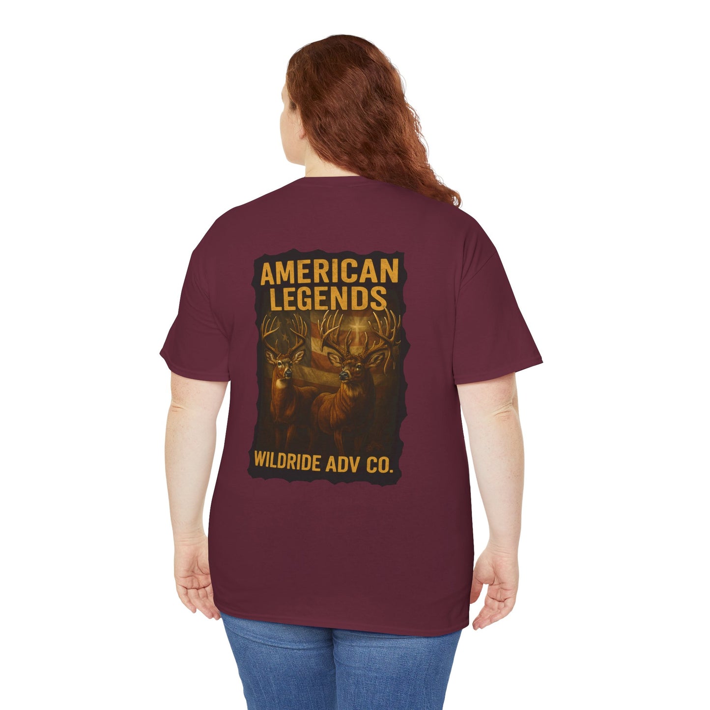 American Legends (Deer), Vintage Graphic Tee