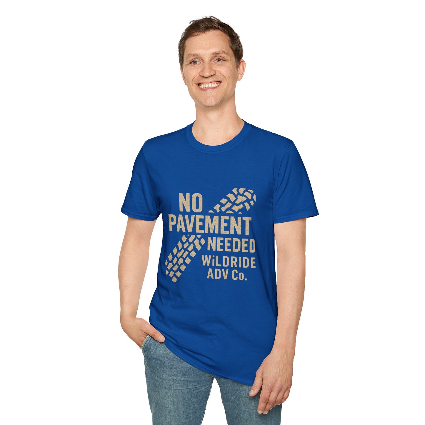 No Pavement Needed Softstyle T-Shirt