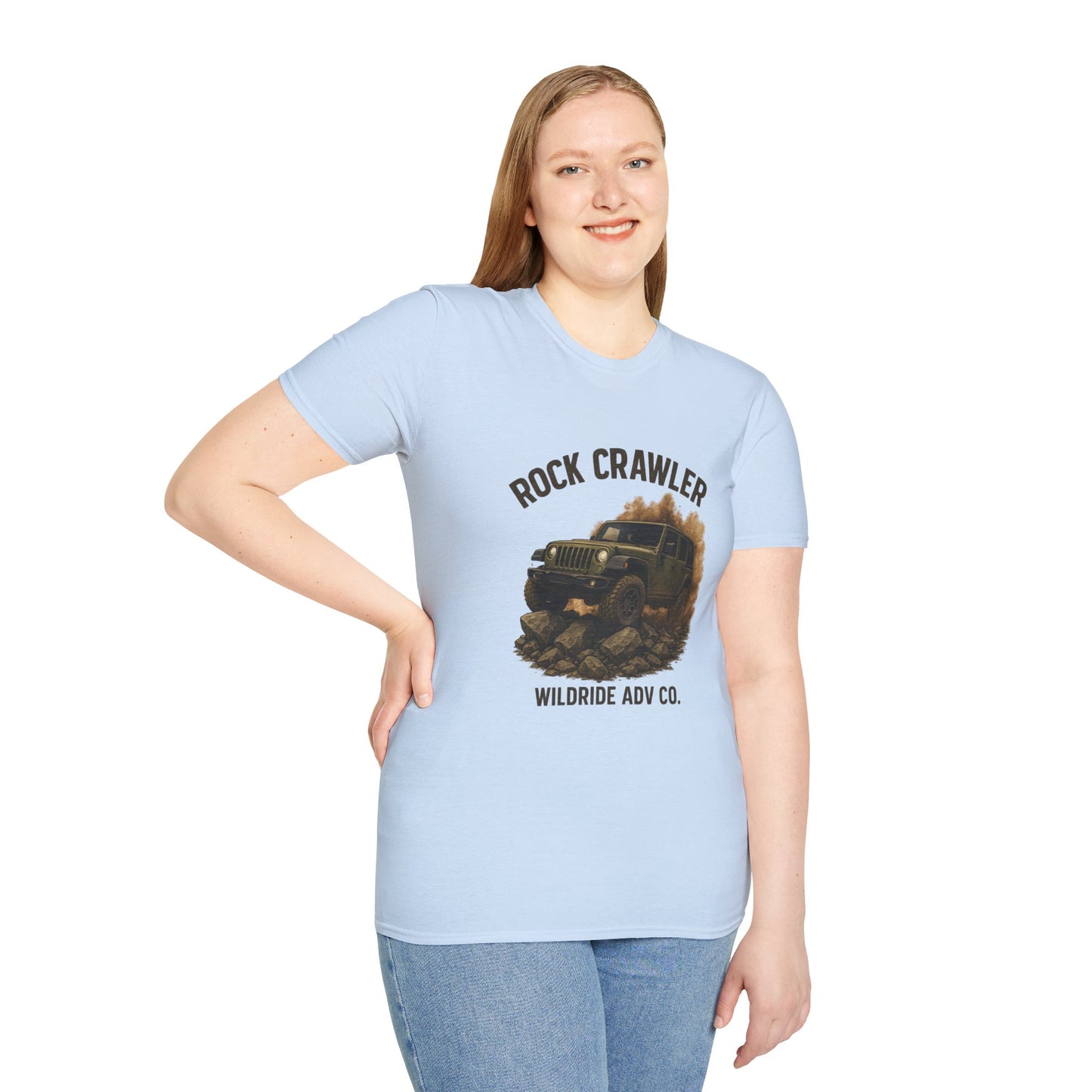 T-Shirt - Rock Crawler Jeep Design - WildRide ADV Co