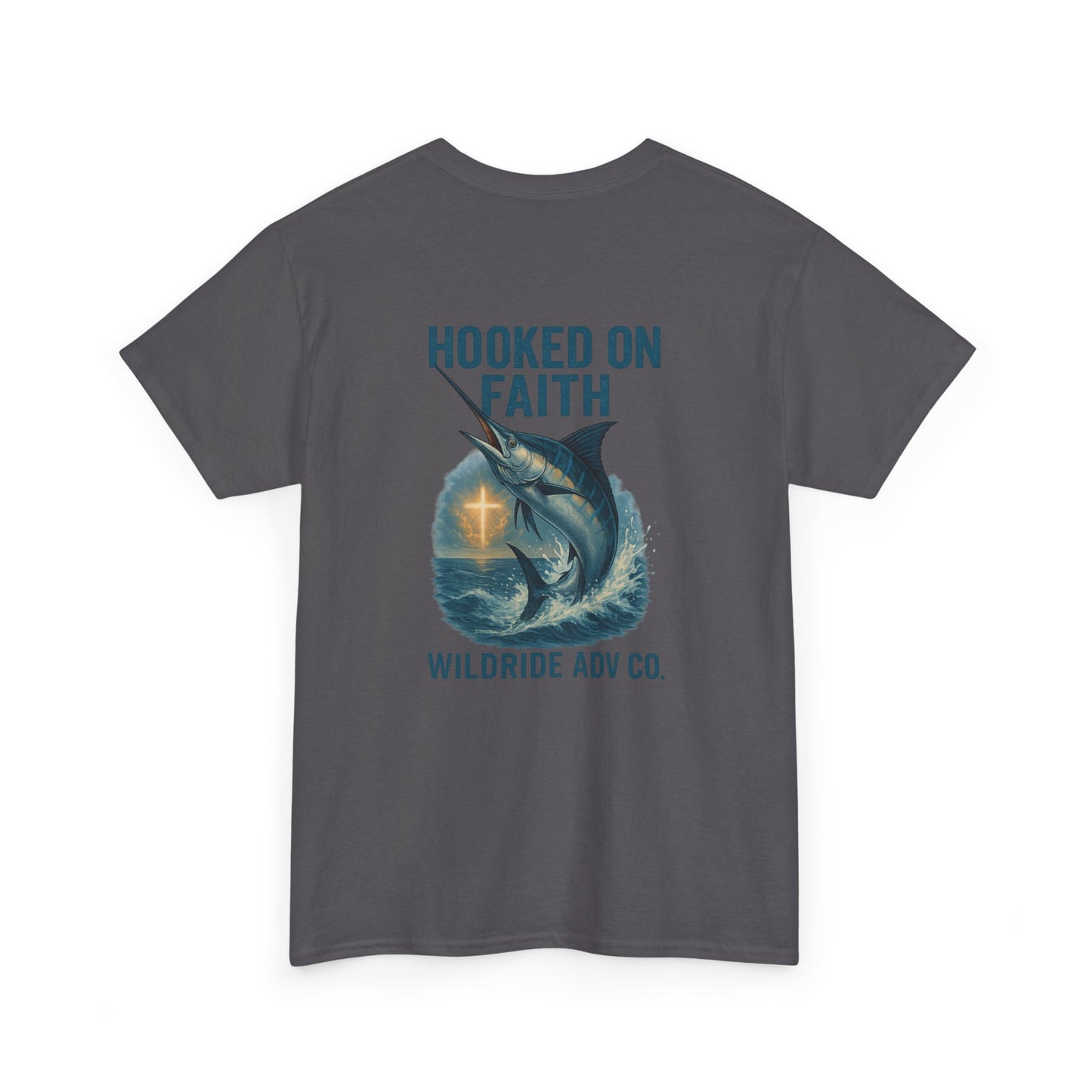 Hooked on Faith Marlin Fishing Tee
